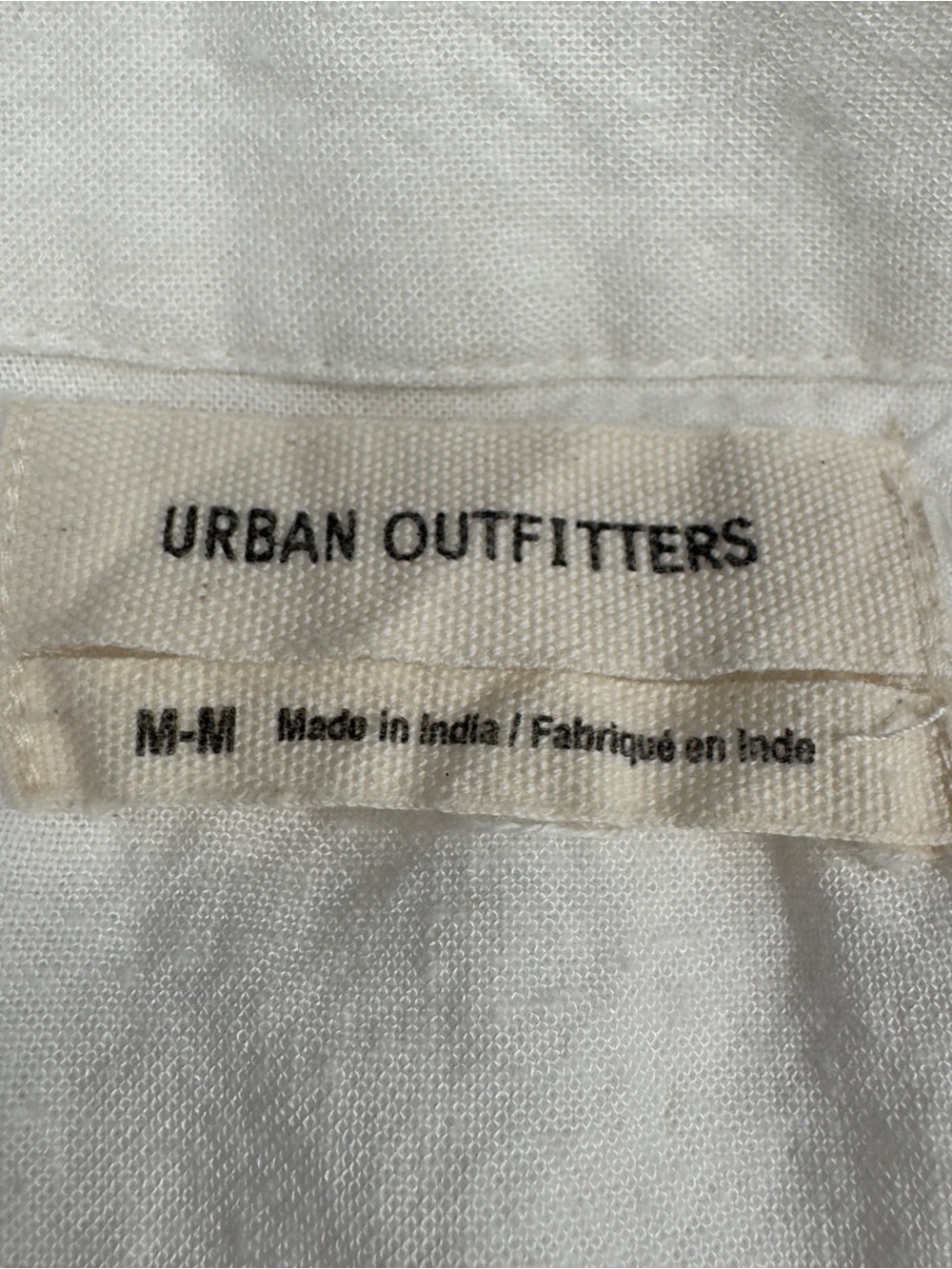 Urban Outfitters Cropped Top M Cross Stitch Floral Crochet Lace Cottagecore - Picture 9 of 16